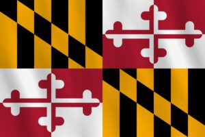 The Maryland HQL & Basic Pistol Class flag.